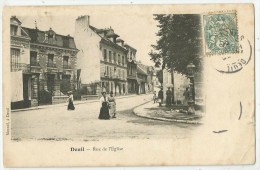 Deuil La Barre  (Val D´Oise)  Rue De L'Eglise - Deuil La Barre