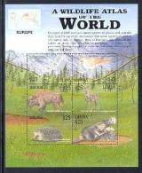 LIBERIA  2178 M   MINT NEVER HINGED MINI SHEET OF WILDLIFE & ANIMALS  ; EUROPE  (  0346 - Zonder Classificatie