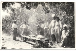 CPA PHOTO . FETE DANS LES BOIS A SAIDA - Saida