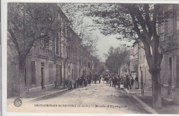 13. CHATEAURENARD.  ROUTE D EYRAGUES.  CPAA TRES ANIMEE - Chateaurenard