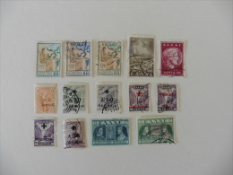 Grèce : 14 Timbres Oblitérés - Collections