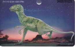 K 115 TARJETA DE ALEMANIA DE UN DINOSAURIO DE TIRADA 4000 - K-Serie : Serie Clienti