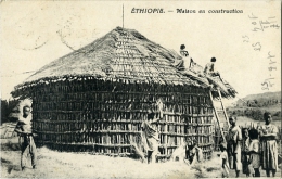 ETHIOPIE Maison En Construction - Ethiopie