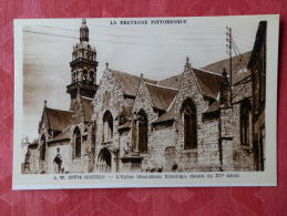 Dep 56 , Cpa GOURIN , A.W. 10376 , L'Eglise (monument Historique Datant Du XV° Siècle) (299) - Gourin