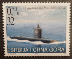 Yugoslavia/ Serbia And Montenegro/, 2003, MI: 3168 (MNH) - Sous-marins