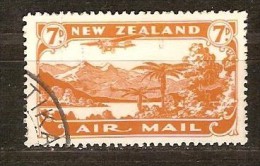 Nouvelle-Zelande New-Zealand 1931 Yvertn° PA LP 3 (°) Oblitéré Used  Cote 30 Euro - Airmail