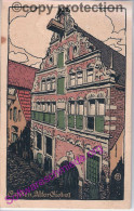 EMDEN Friesland Steindruck Alter Giebel 2.10.1924 Gelaufen - Emden