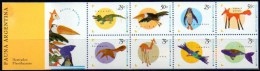 ARGENTINA 1995 - Complete Booklet With 8 Different Fauna Stamps (pane Of 8) - Neufs