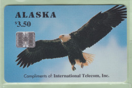 USA - Alaska - 1994 $3.50 Bald Eagle Bird - ASK-09 - Mint - Chipkaarten