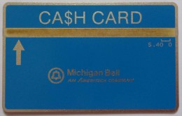 USA - L&G  - Cash Card - Michigan Bell - Complimentary $0.40 - 707D - 4mm Band - RARE - MINT - [1] Hologramkaarten