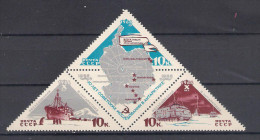 USSR 1966 Mi Nr 3181/3 MNH (a3p11) - Neufs