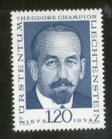 Liechtenstein 1968-69 Theodore Champio Pioneers Of Philatelic Sc 451 MNH # 2963 - Nuevos