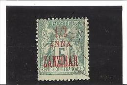 TIMBRES DE FRANCE DE 1876  -  1898  Surchargés  N° 17 Oblitéré - Used Stamps