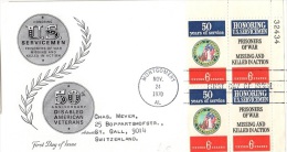 ARM-L77 - ETATS-UNIS FDC Honoring U.S. Servicemen - Autres & Non Classés