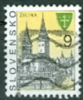 Slowakische Republik Mi. 276 Gest. Stadt Zilina Stadtansicht Kirche - Gebraucht