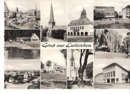 Allemagne-Gruss Aus Euskirchen (Rhénanie Du Nord- Westphalie)-Multivues-Markt-Rathaus-Bahnhofsvorplatz-Kasernen... - Euskirchen