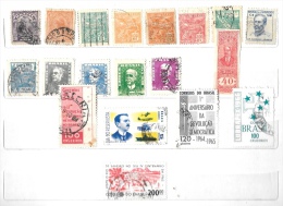 BRASILE - BRASIL - 19 Usati Dal 1909 - Lots & Serien