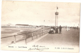 Belgique - Oostende - Ostende  Les 2 Phares 1904 - Oostende