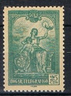 Sello Huerfanos De Telegrafos 1934, Hogar Telegrafico, Edifil Num 11A ** - Beneficiencia (Sellos De)