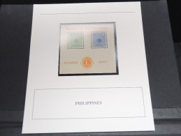 PHILIPPINES - Bloc Luxe Avec Texte Explicatif - Belle Qualité - À Voir -  N° 11764 - Filipinas