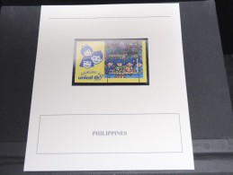 PHILIPPINES - Bloc Luxe Avec Texte Explicatif - Belle Qualité - À Voir -  N° 11765 - Filippine