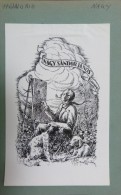 NAGY SANDOR JANOS - HONGRIE - Ex-libris Artiste Aux Chiens - Bookplates