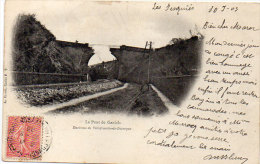 Le Pont De GANIALS, Près Villefranche De Rouergue -v Train    (85385) - Sin Clasificación