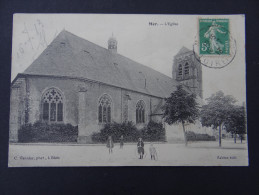 MER - L'église - Enfants Cerceau 1913 - Mer