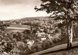 Grünhain Beierfeld - S/w Ortsansicht 1 - Grünhain