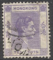 Hong Kong. 1938-52 KGVI. 10c Used. P 14 SG 145 - Gebruikt