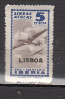 ESPAGNE * LINEAS AEREAS PRO- MONTEPIO 5 P - Unused Stamps