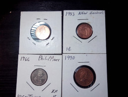 4 PIECES MIX COINS - Unclassified