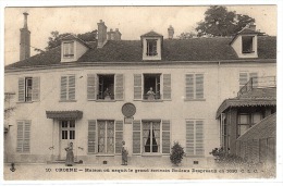 CROSNE (91) - CROSNES - Maison Où Naquit La Grand écrivain Boileau Despréaux En 1636 - Ed. C. L. C. - Crosnes (Crosne)