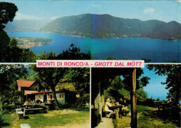 MONTI  DI  RONCO/A  GROTT DAL  MOTT     (VIAGGIATA) - Ronco Sopra Ascona