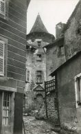 V1593 Cpsm 48 Le Bleymard - Place De L'Eglise, La Tour - Le Bleymard