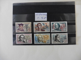 France : Série Timbres N°1370 / 1375 Neufs - Colecciones Completas