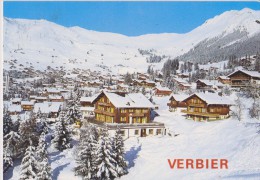 SUISSE,SCHWEIZ,SVIZZERA,S WITZERLAND,HELVETIA,SWISS ,VERBIER ILY A 40 ANS,VALAIS,BAGNES,village,hiver,neige Belle - Bagnes