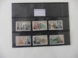 France : Série Timbres N°1470 /1475    Neufs - Colecciones Completas