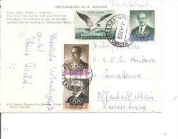 Saint-Marin ( CP De 1959 De Saint-Marin Vers L'Allemagne à Voir) - Storia Postale