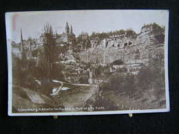 A,p2 / N°173 / L'Alzette, Les Rochers Du Bock Et Ville-Haute    / Circulé 1945 - Esch-sur-Alzette