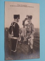Unser KRONPRINZ Vor Dem Kommandirenden General V. MACKENSEN ( Liersch Gustav ) Anno 1914 (  Zie Foto Voor Details ) !! - Personajes