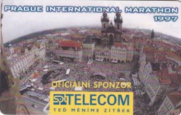 Czech Rep. C191, Prague Marathon, 2 Scans. - Tsjechië