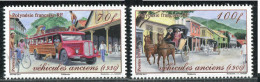 Polynésie ** N° 949/950 - Véhicules Anciens - Unused Stamps