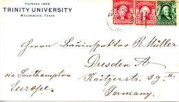 USA. N°158 Sur Enveloppe Ayant Circulé En 1907. George Washington. - George Washington
