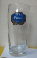 AC - EFES PILSEN BEER GLASS FROM TURKEY - Bière