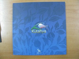 AC - TURKEY PORTFOLIO FDC KUTAHYA 2012 - Postzegelboekjes