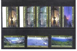 ESS332 UNO WIEN 2003 UNESCO-WELTERBE U. S . A  MICHL 397/98 Und 399/404 Aus Bogen+Markenheftchen Gestempelt SIEHE ABBILD - Used Stamps
