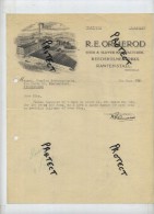 R.E. ORMEROD :  Shoe & Slipper Manufacturer  1939  (  To Willebroek See Scan For Detail ) - United Kingdom