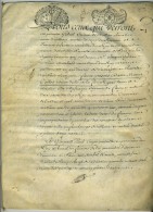 Reconnaissance De Dette De Mme Du Fresnoy à Gaspard Paul Du Bureau Des Finances De La Généralité D'Amiens. 1729. - Historical Documents
