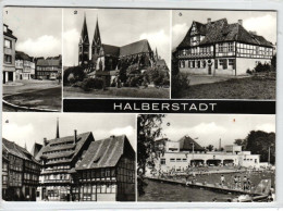 Halberstadt - Mehrbildkarte DDR - Halberstadt